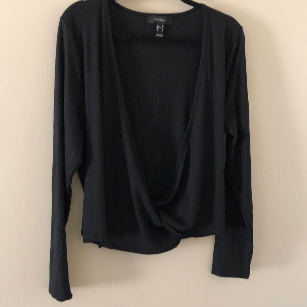 Forever 21 ribbed stretchy top